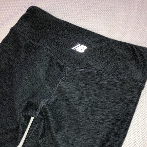New balance excess NBA dry cropped workout leggings – heathered gray - Picture 3 of 3